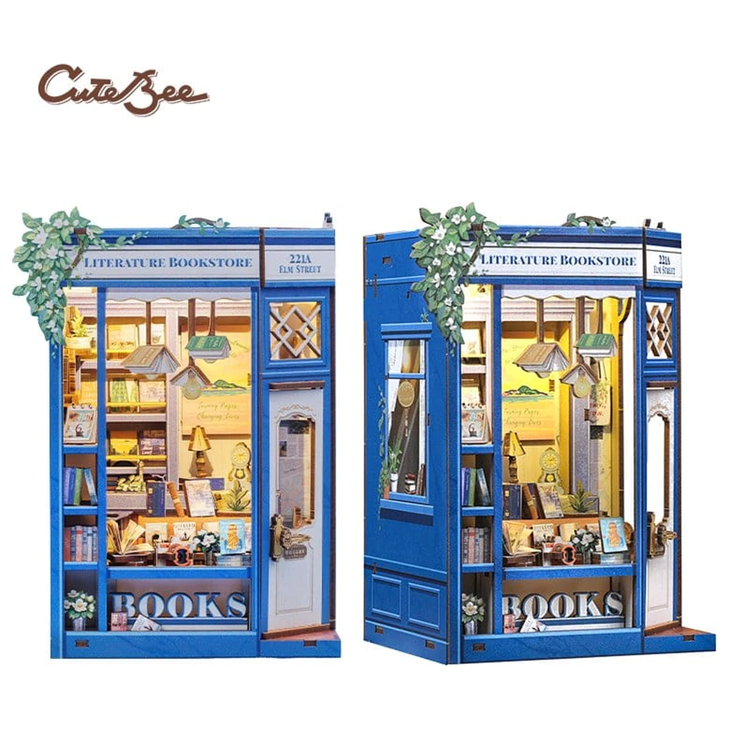 Book Nook Literature Bookstore 17 x 12 cm     product photo