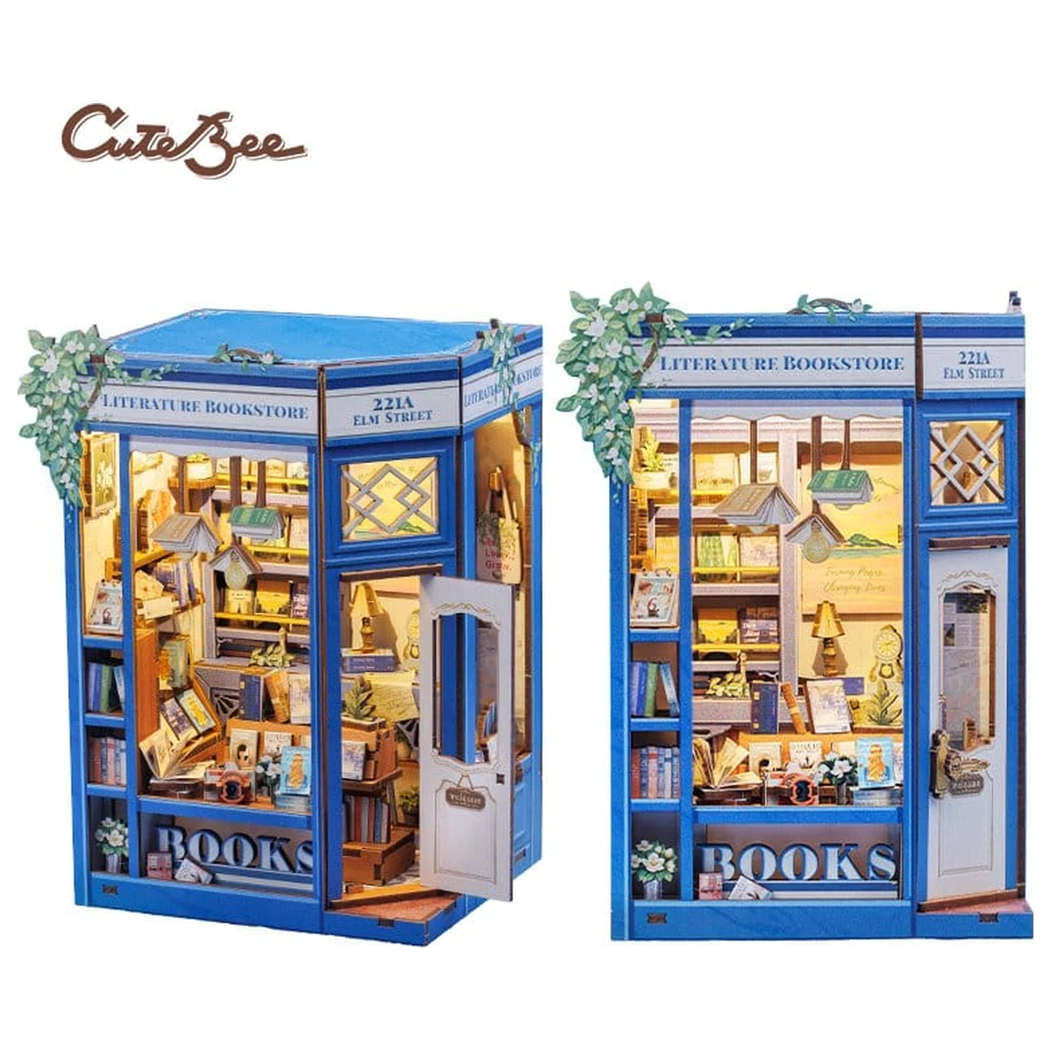 Book Nook Literature Bookstore 17 x 12 cm     product photo