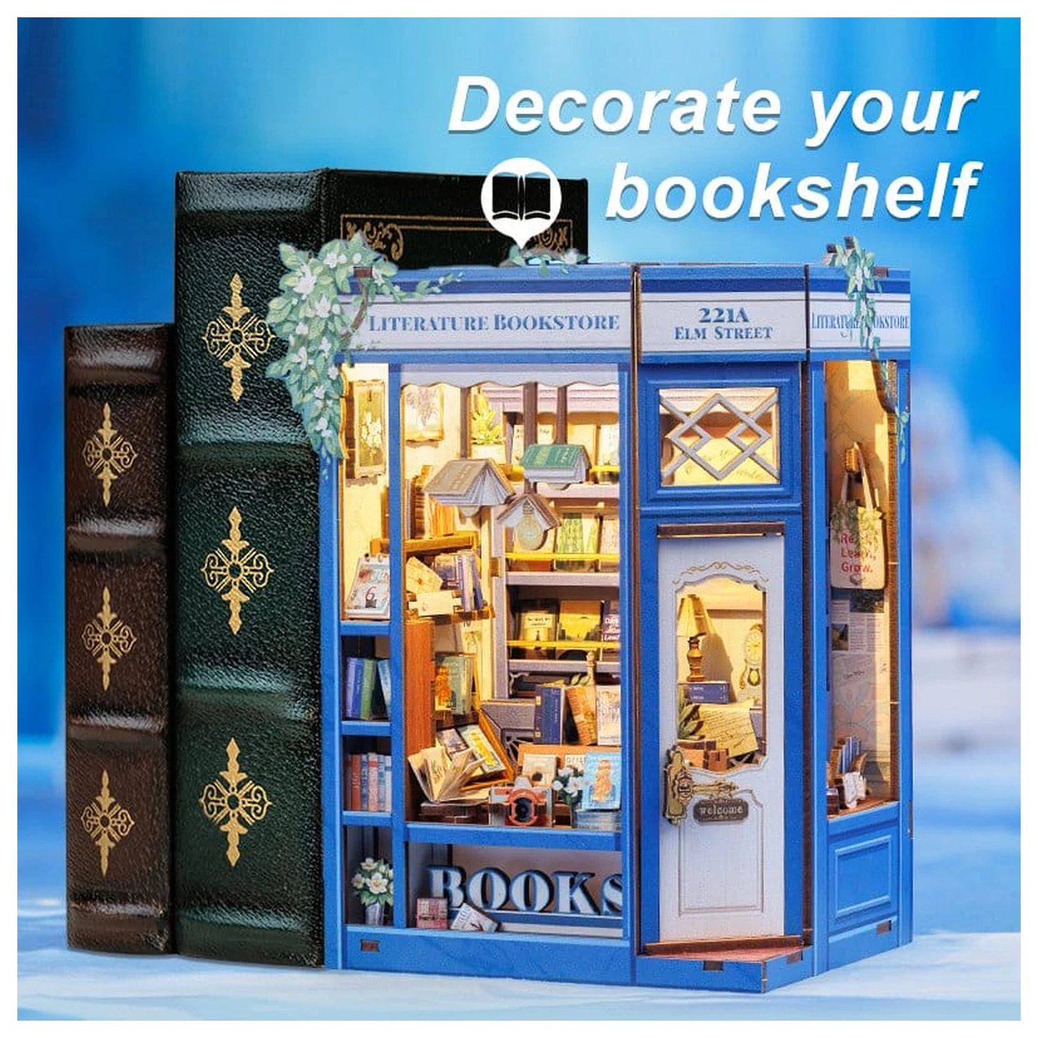 Book Nook Literature Bookstore 17 x 12 cm     product photo