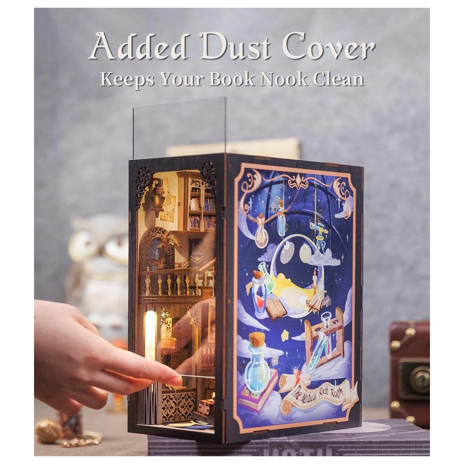 Book Nook Nebula Common Room 23 x 11 cm   product photo