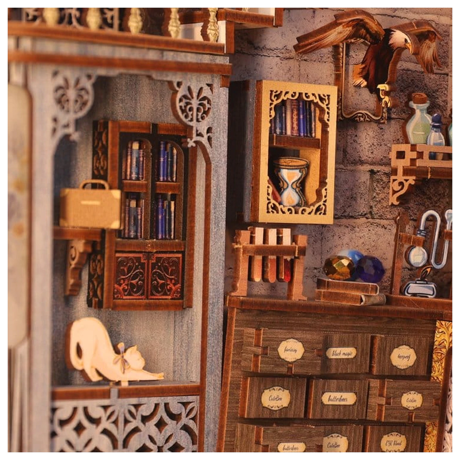 Book Nook Nebula Common Room 23 x 11 cm   product photo