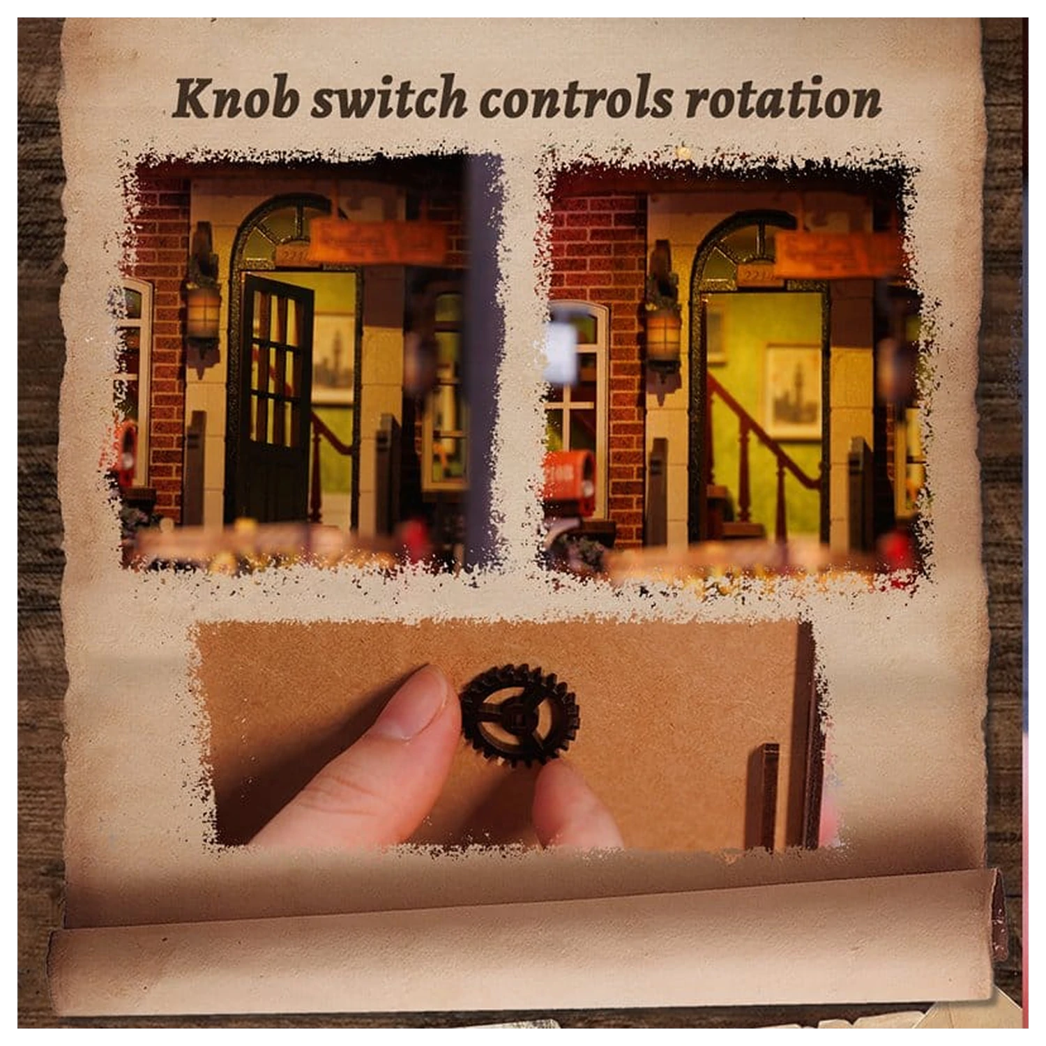 Book Nook Rose Detective Agency 23 x 11 cm   product photo