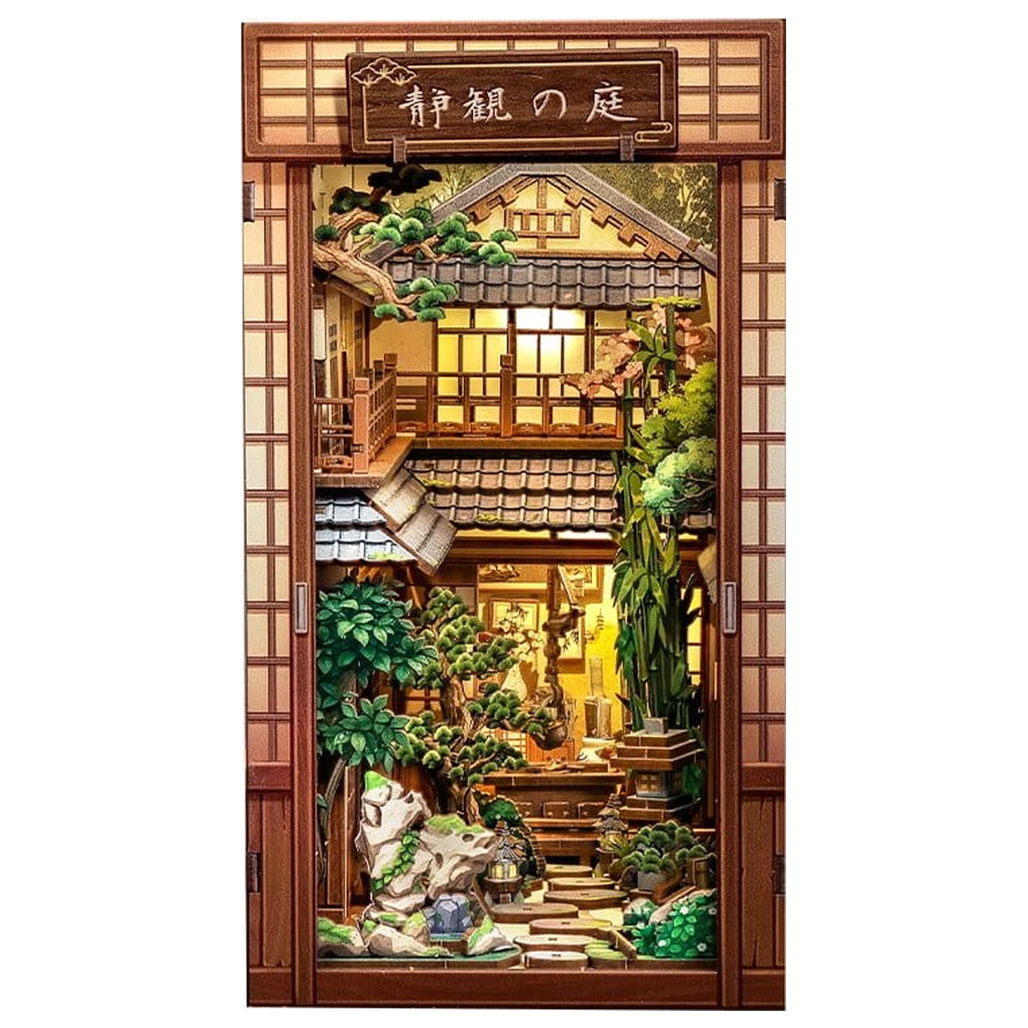 Book Nook Serene Courtyard 22 x 12 cm product photo