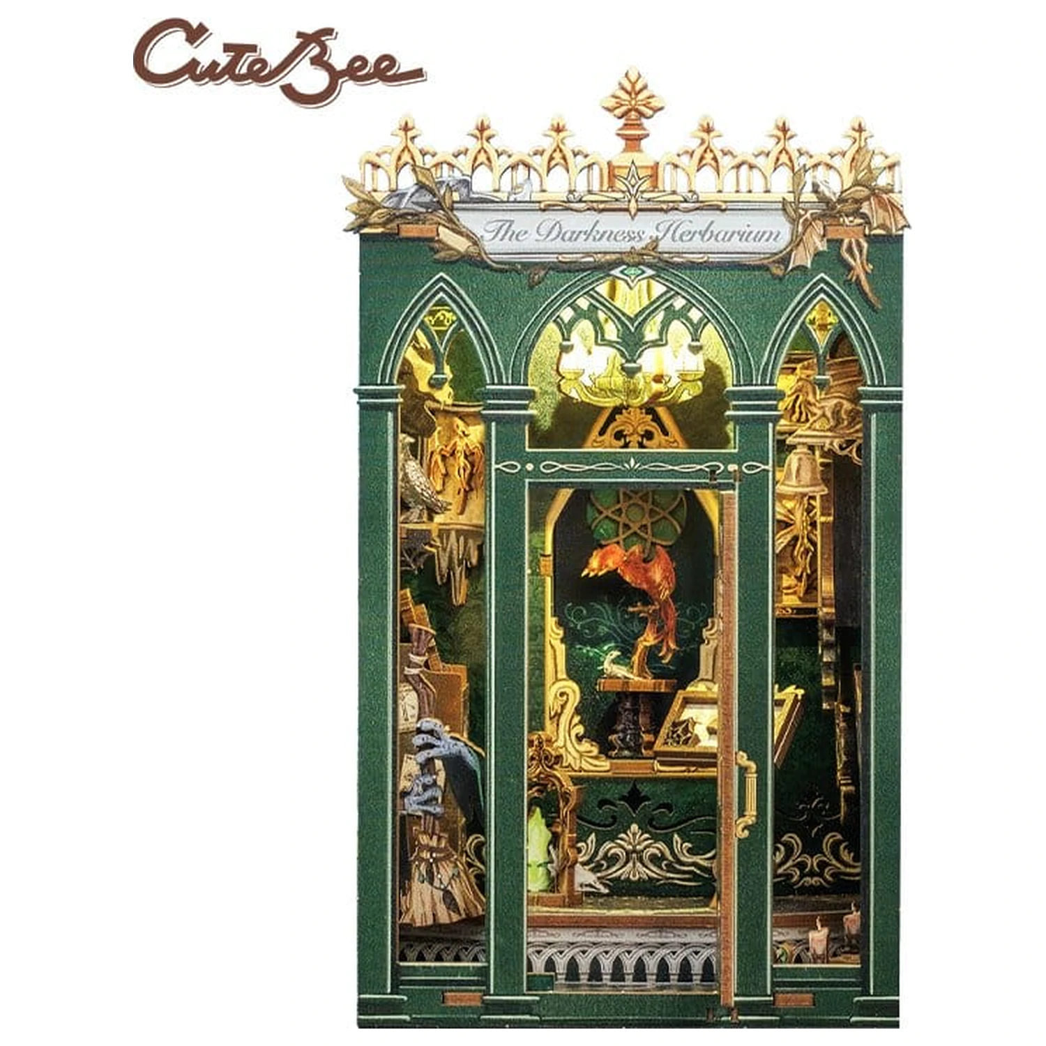 Book Nook The Darkness Herbarium 17 x 12 cm  product photo