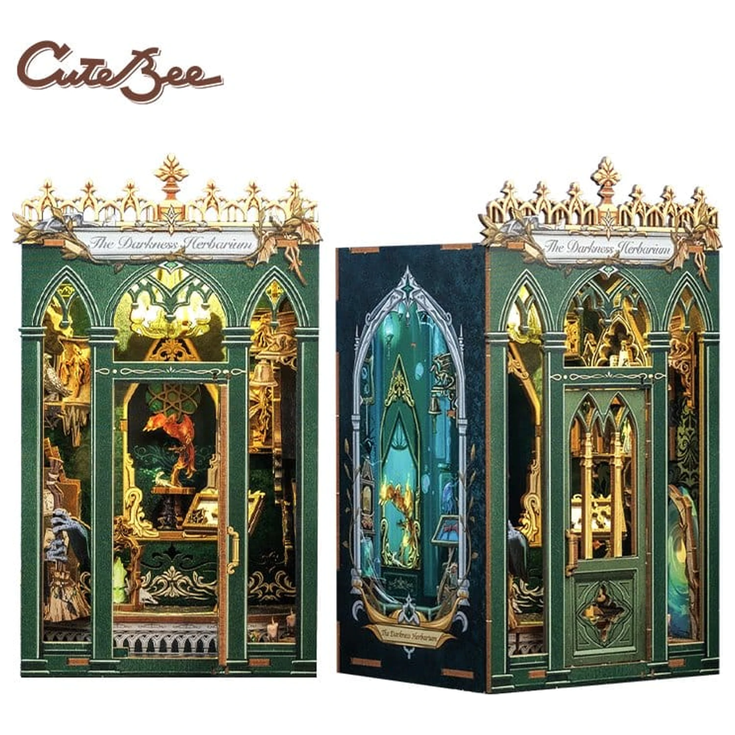 Book Nook The Darkness Herbarium 17 x 12 cm  product photo