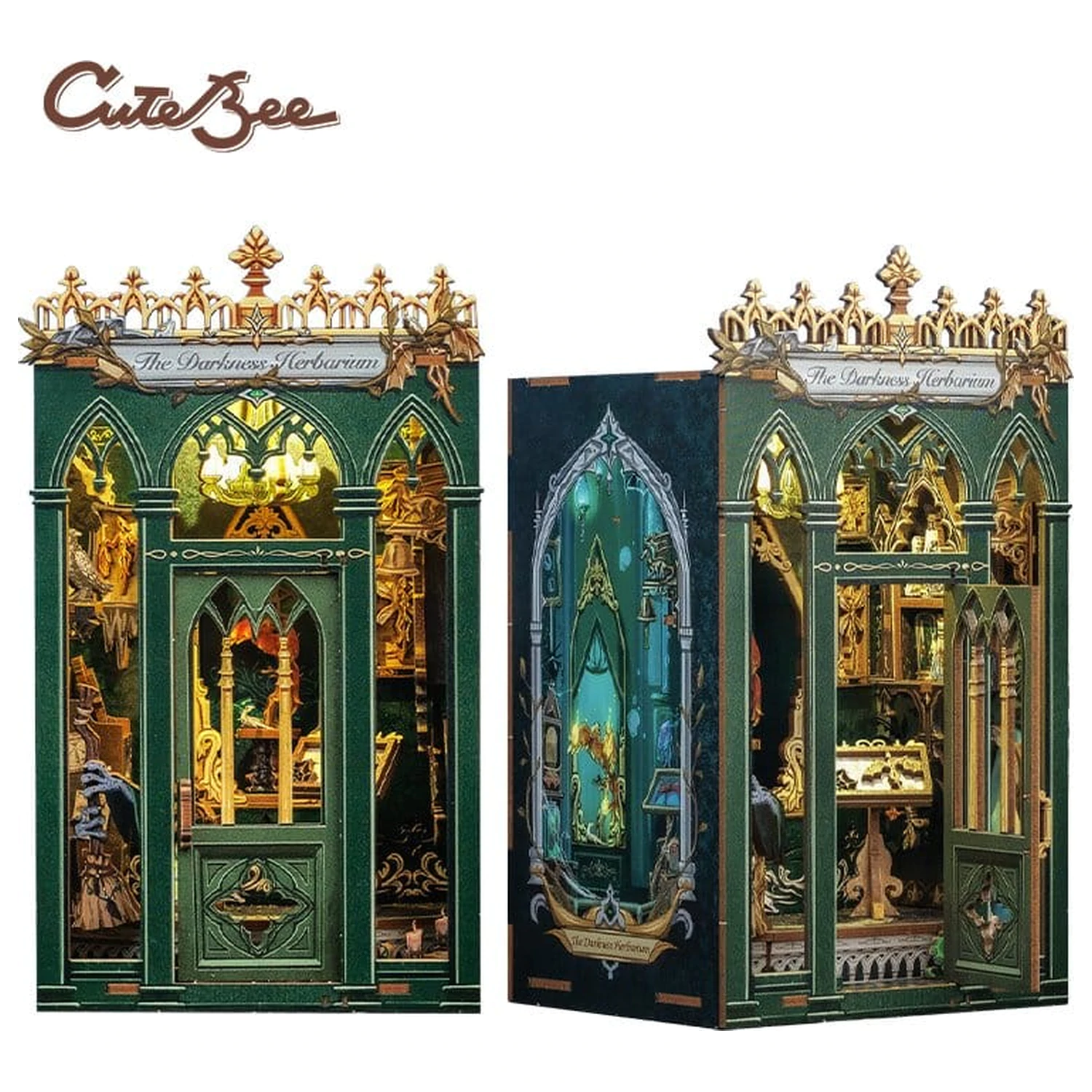 Book Nook The Darkness Herbarium 17 x 12 cm  product photo