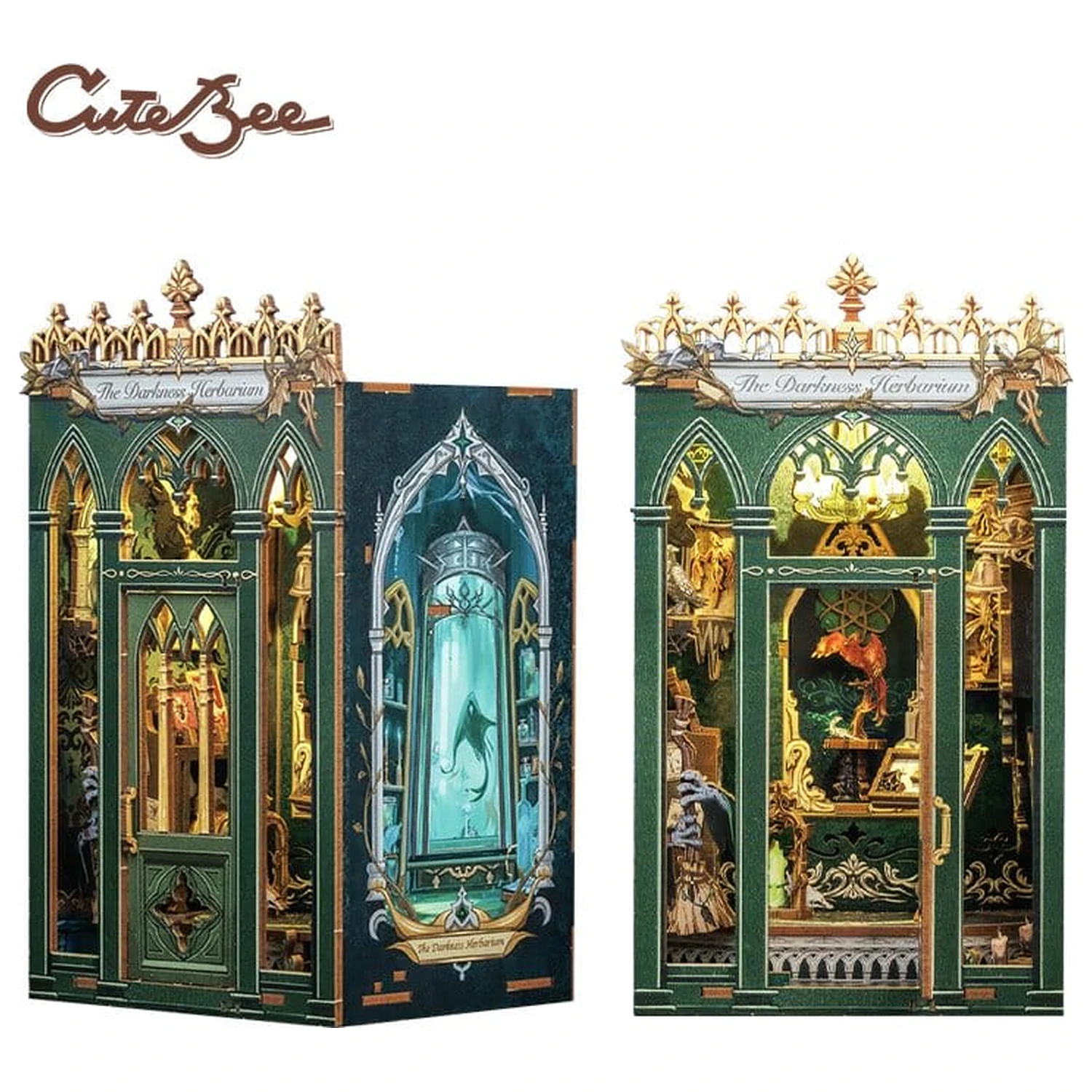 Book Nook The Darkness Herbarium 17 x 12 cm  product photo