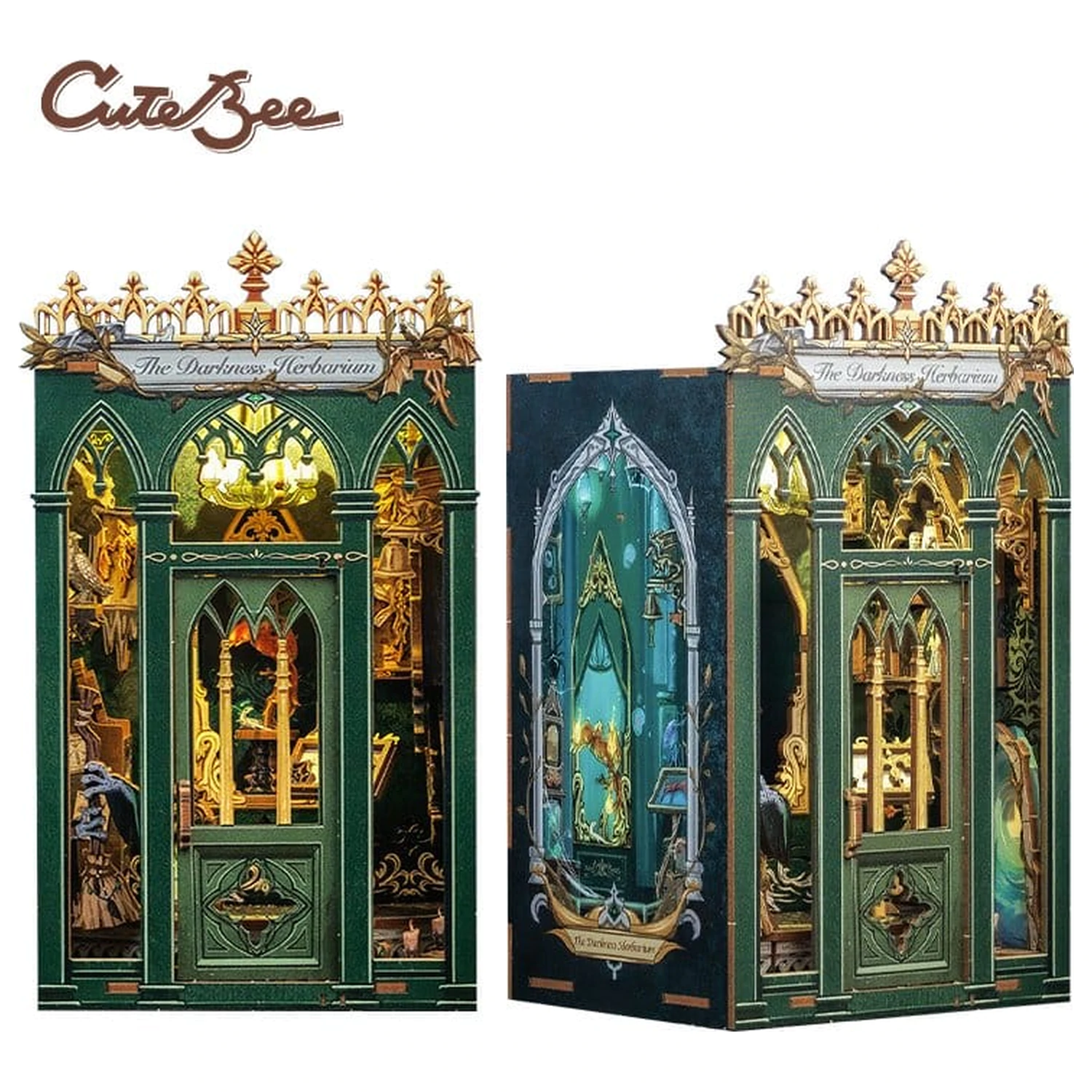 Book Nook The Darkness Herbarium 17 x 12 cm  product photo