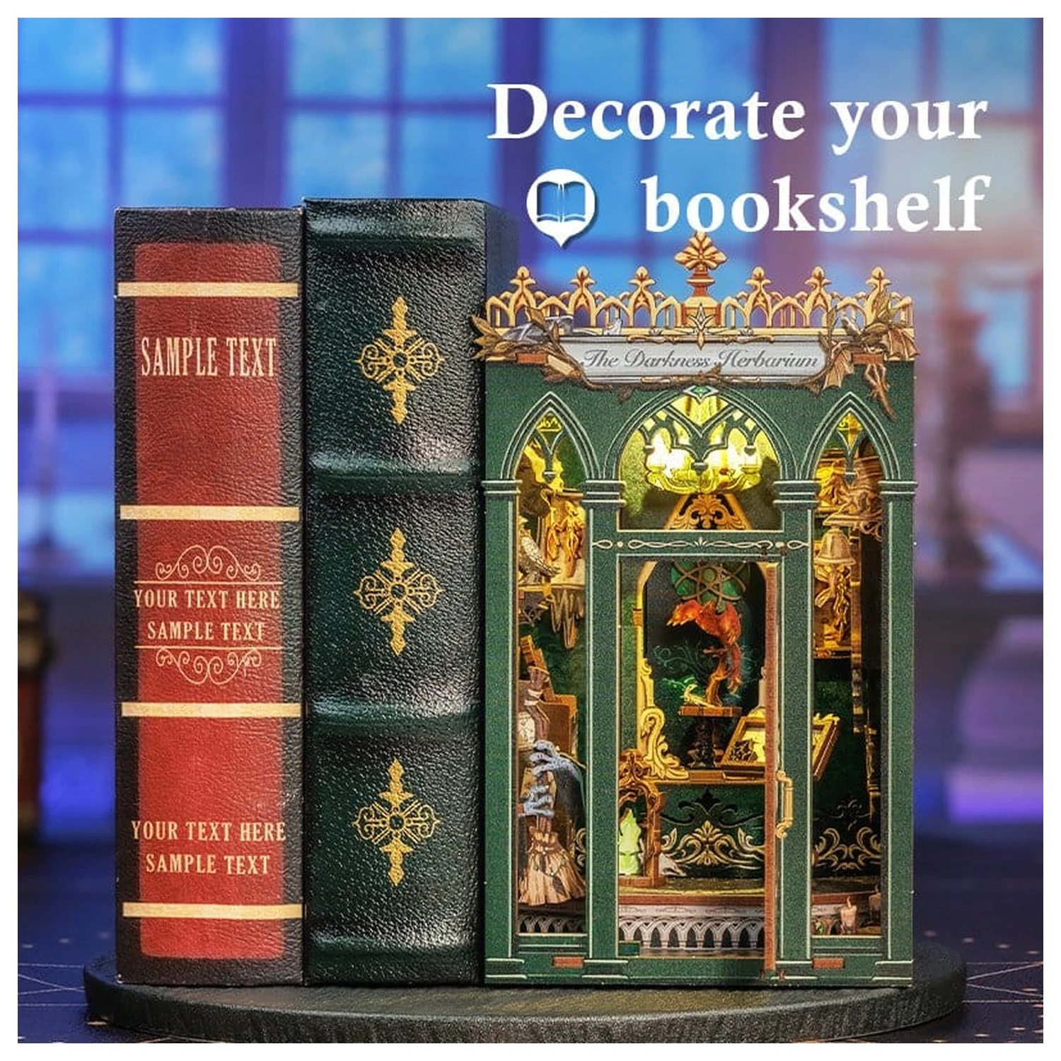 Book Nook The Darkness Herbarium 17 x 12 cm  product photo