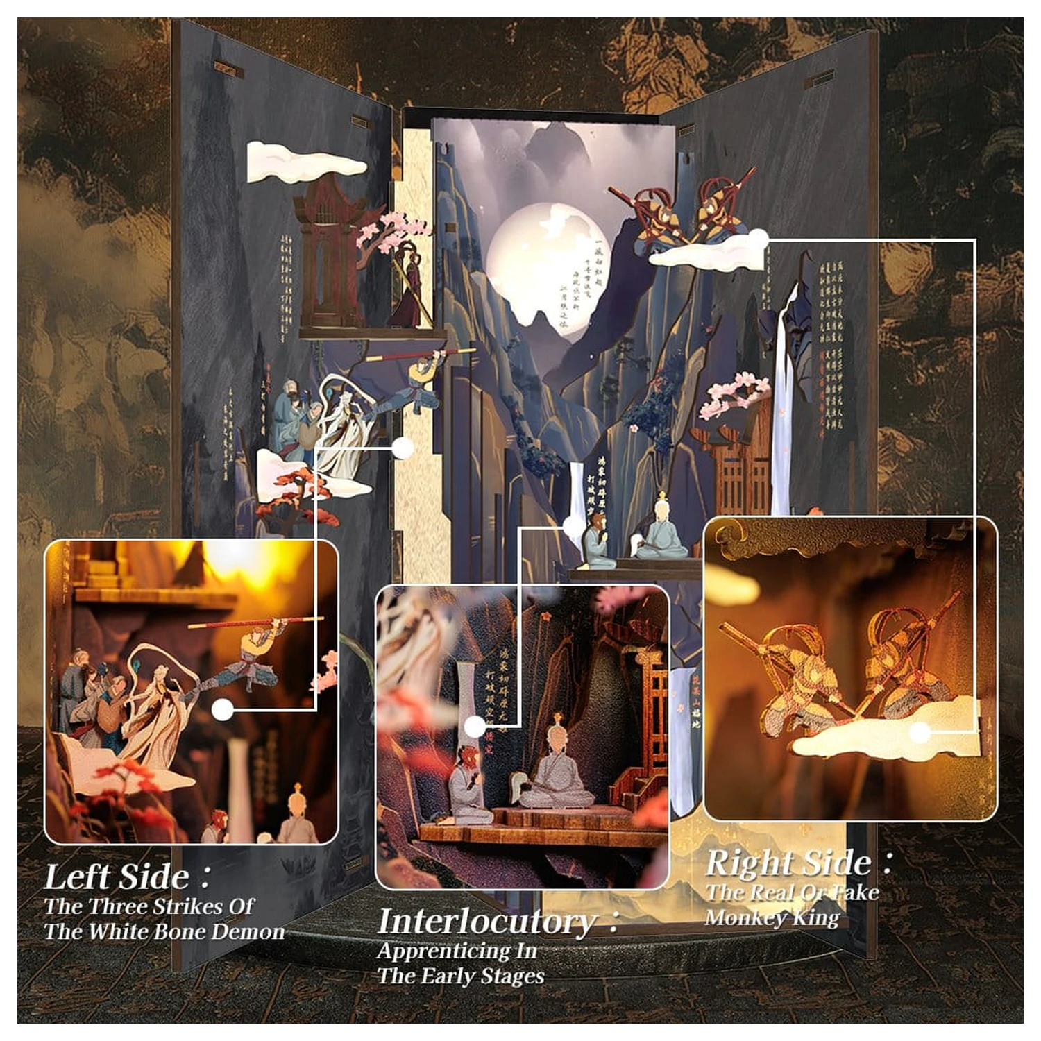 Book Nook The Legend of Wukong 22 x 8 cm    product photo