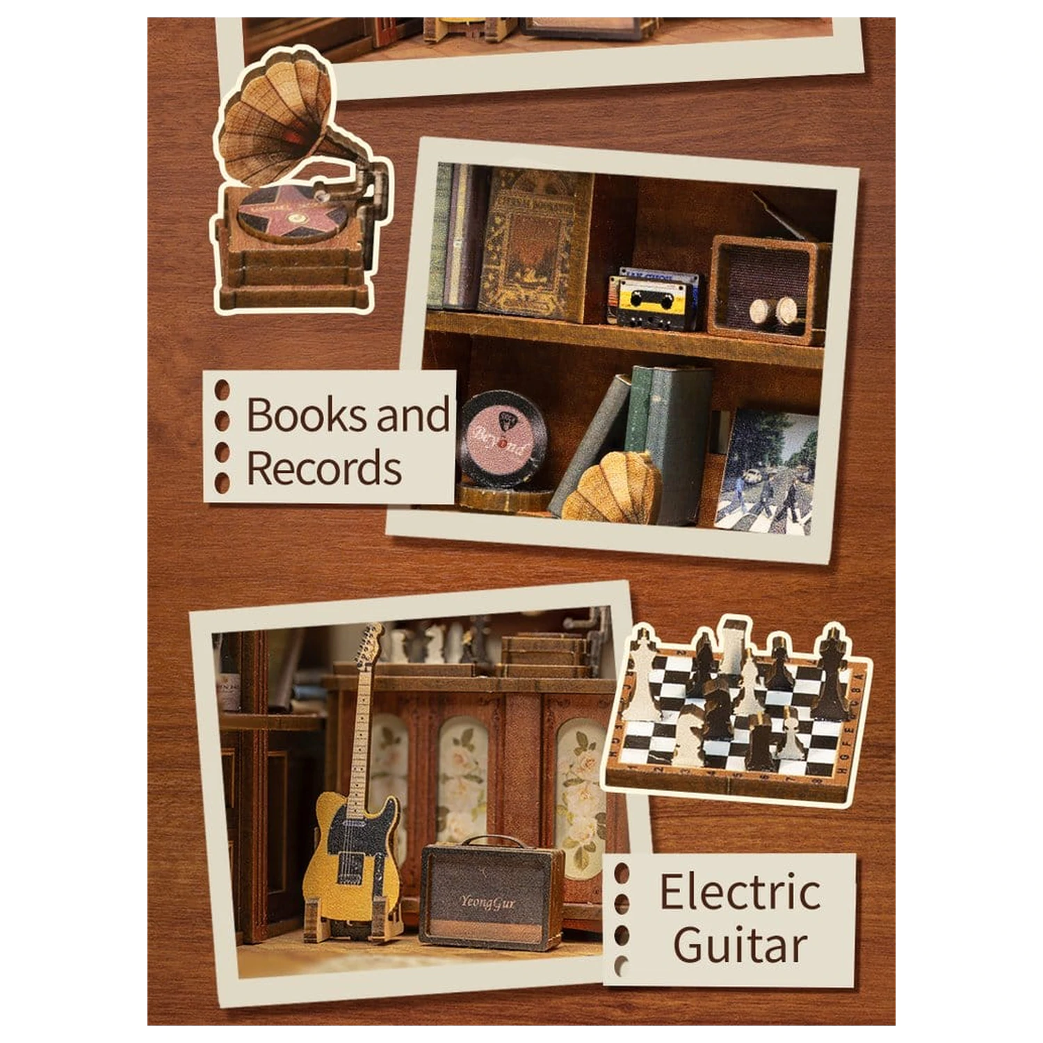 Book Nook The Secret Rhythm 23 x 11 cm   product photo