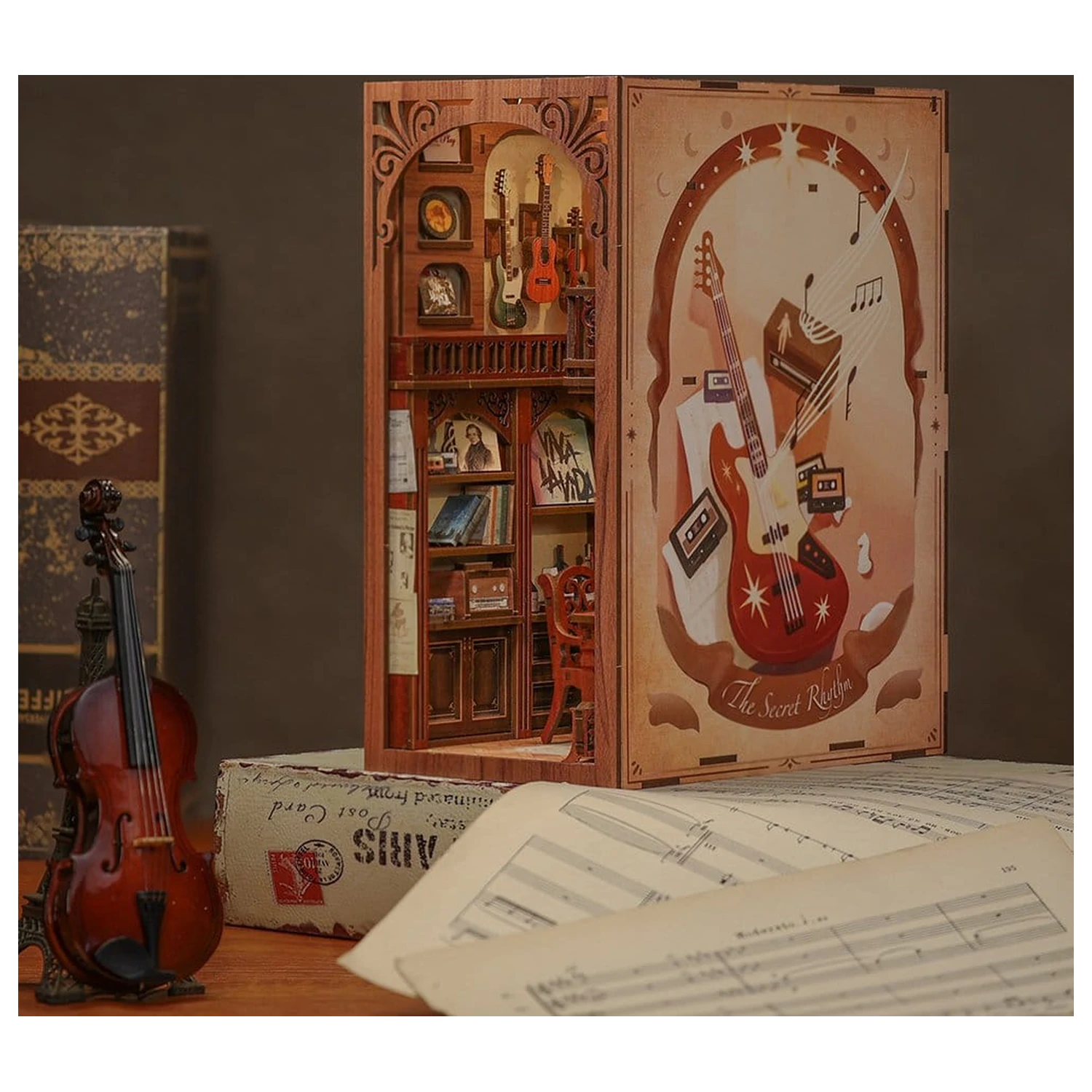 Book Nook The Secret Rhythm 23 x 11 cm   product photo