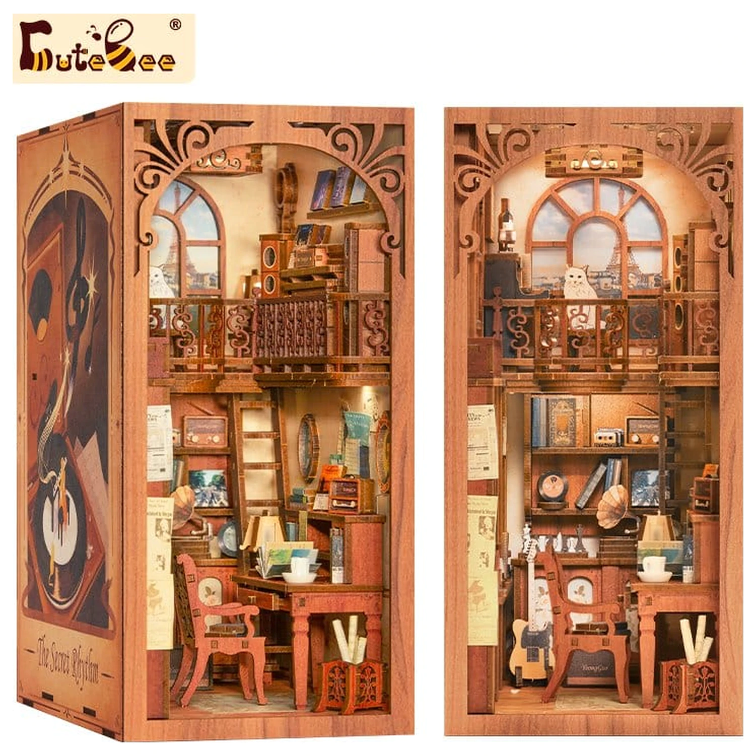 Book Nook The Secret Rhythm 23 x 11 cm   product photo