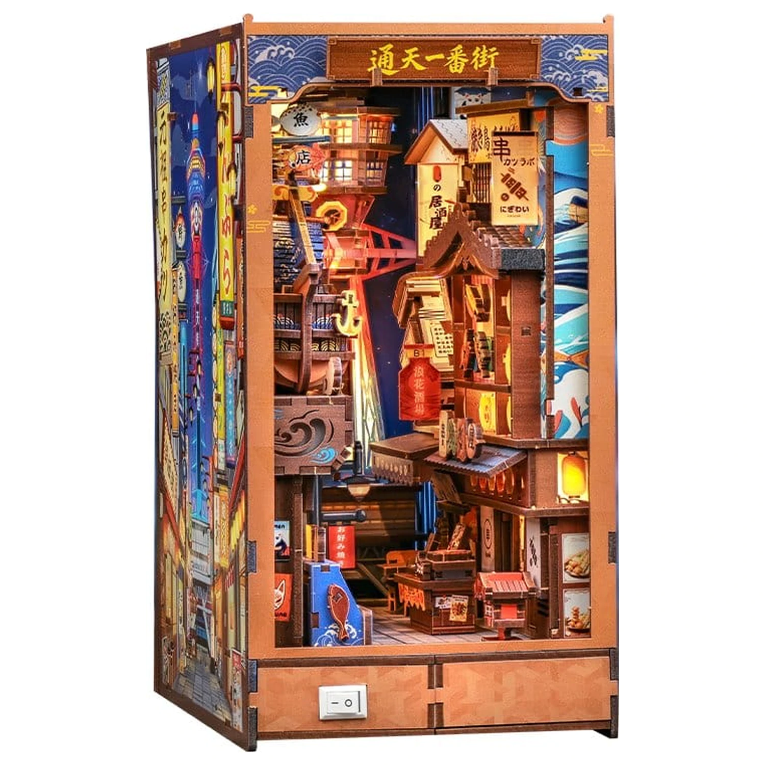 Book Nook Tsutenkaku Ichiban Street 23 x 12 cm product photo
