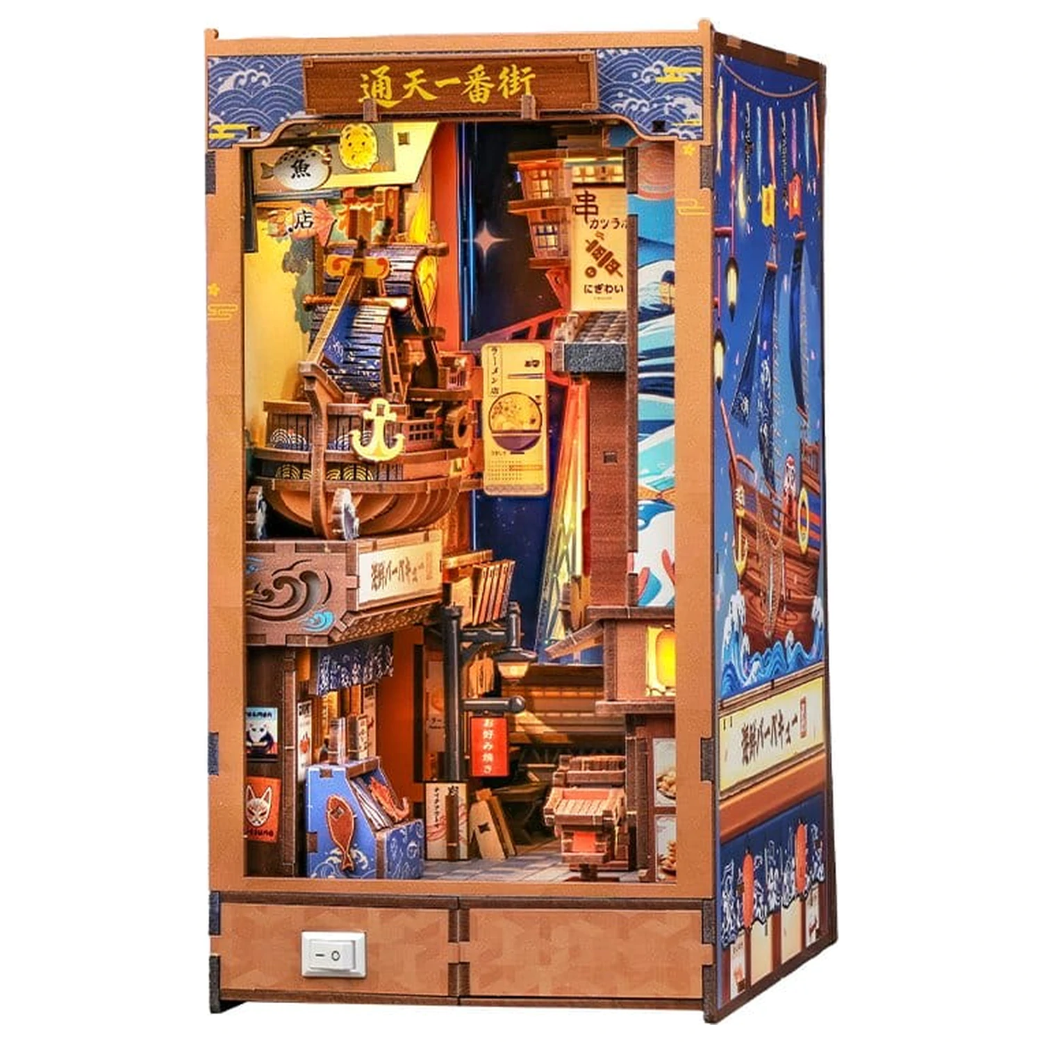Book Nook Tsutenkaku Ichiban Street 23 x 12 cm product photo