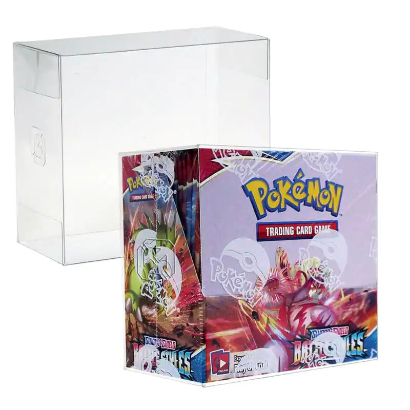 PET Protectors 5-Pack for Booster Boxes / Elite Trainer Boxes Ver. 1 product photo
