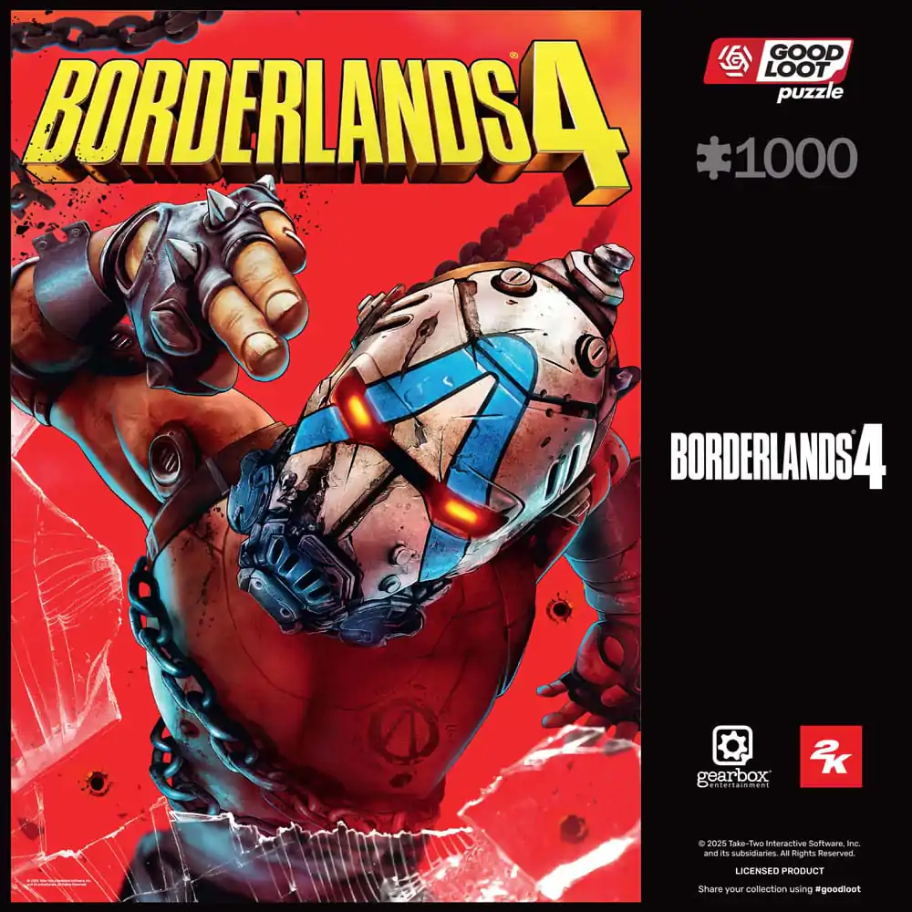 Borderlands Puzzle 4 Break Free Psycho (1000 pieces)  product photo