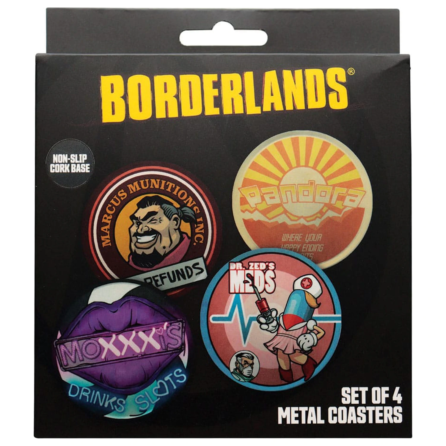 Borderlands Coaster 4-Pack  product photo
