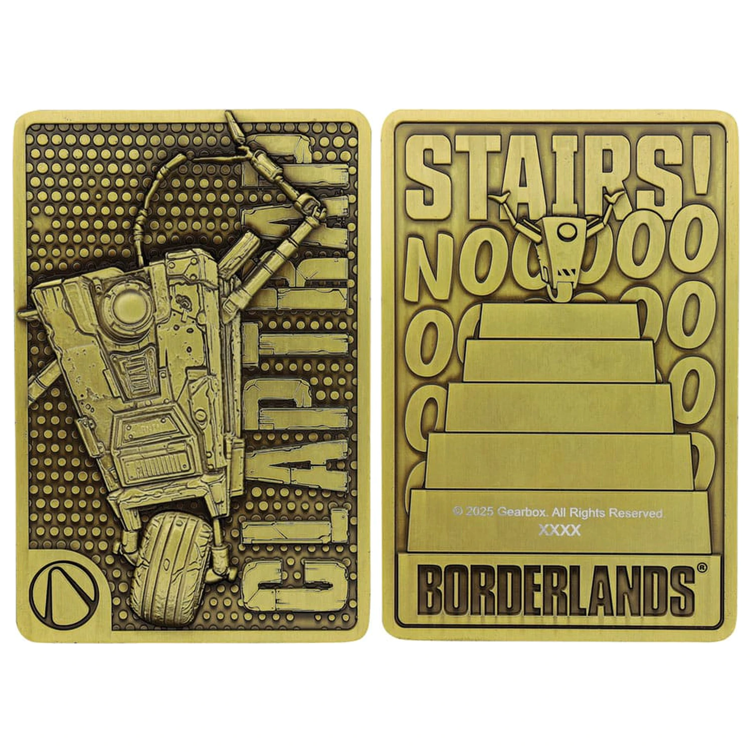Borderlands Ingot Claptrap Limited Edition     product photo