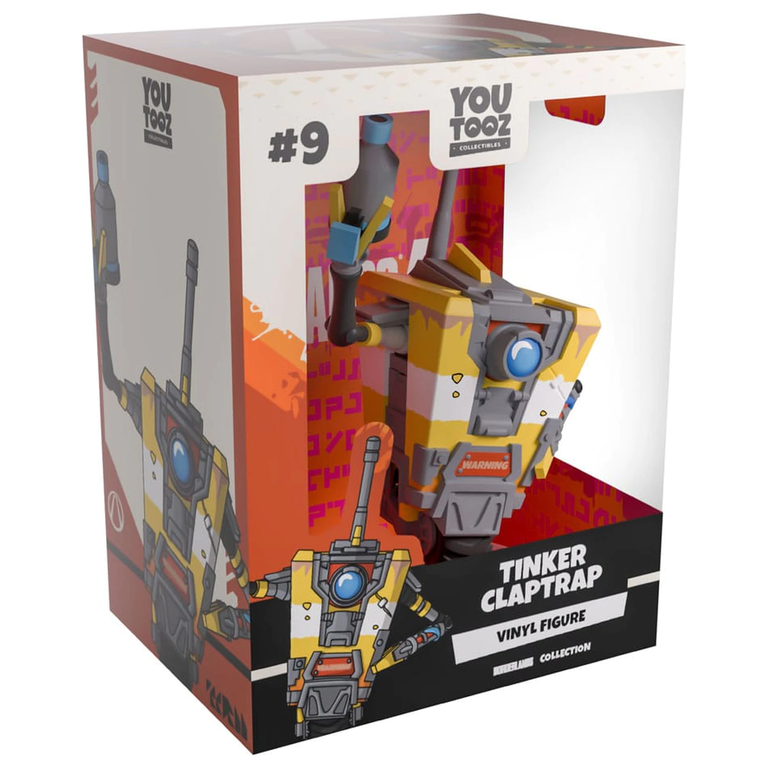 Borderlands Vinyl Figure Tinker Claptrap 13 cm   product photo