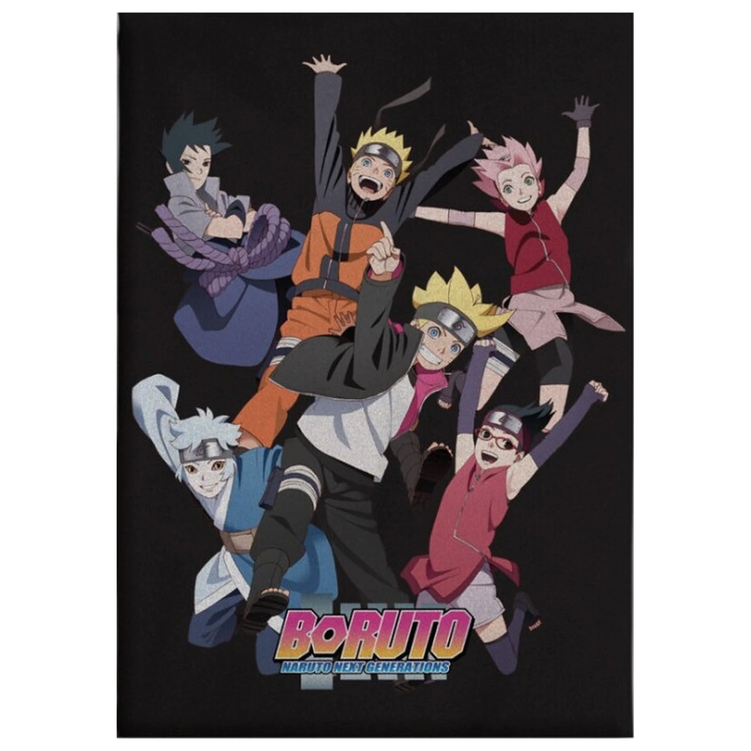 Boruto New Generations fleece blanket product photo