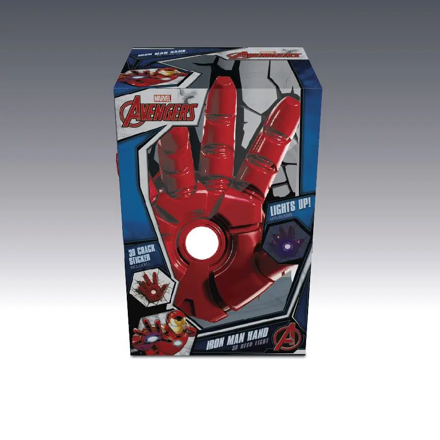 Avengers 3D LED Light Iron Man Hand product photo