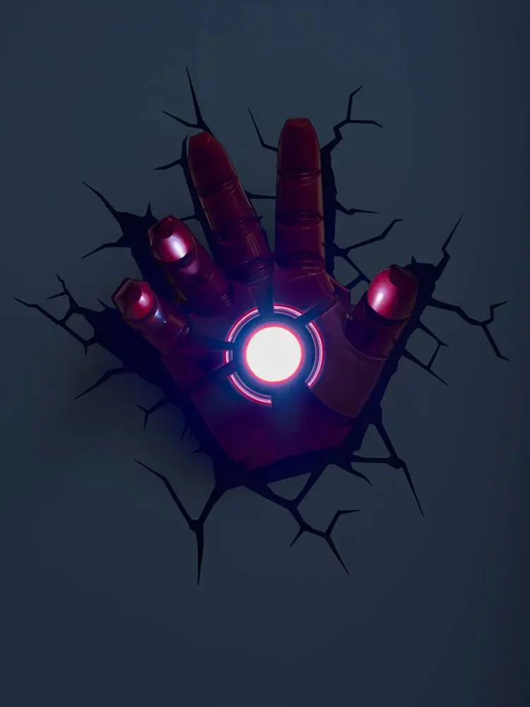 Avengers 3D LED Light Iron Man Hand termékfotó