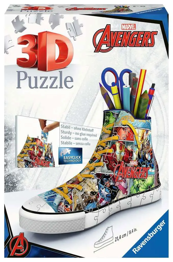 Avengers 3D Puzzle Sneaker (108 pieces) product photo