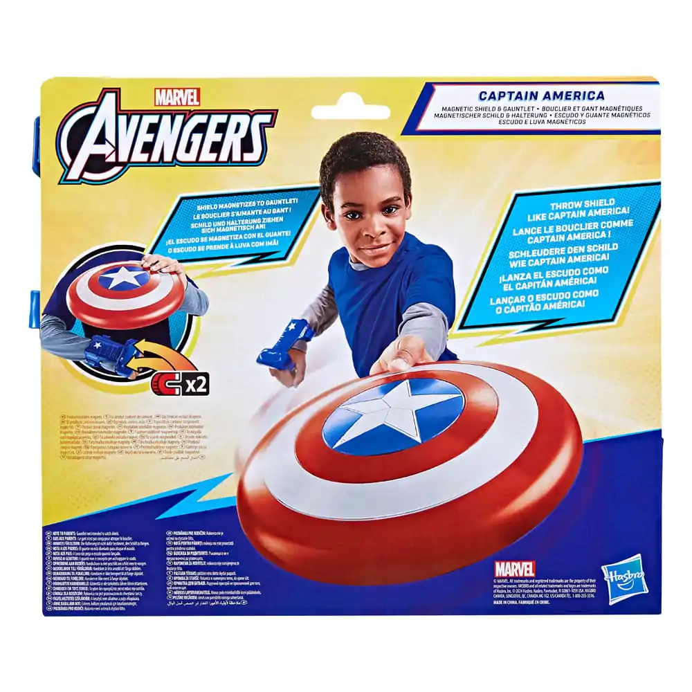 Avengers Roleplay Replica Captain America Magnetic Shield & Gauntlet termékfotó