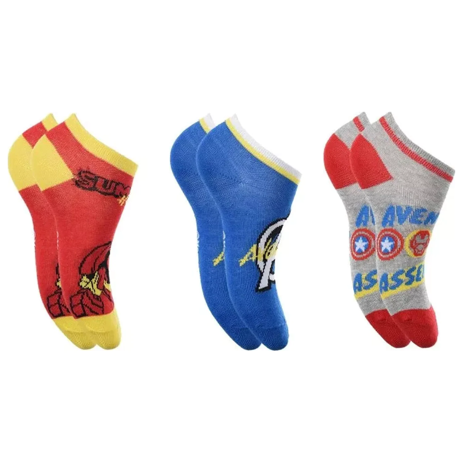 Avengers Assemble Kids Secret Socks 23/26 product photo