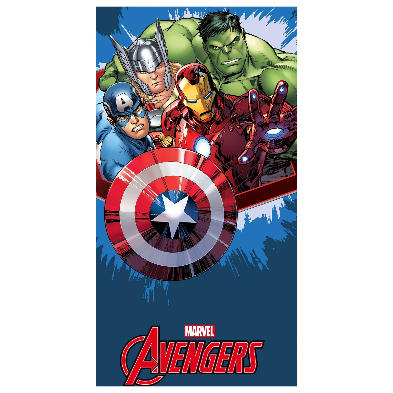 Avengers Blue towel product photo
