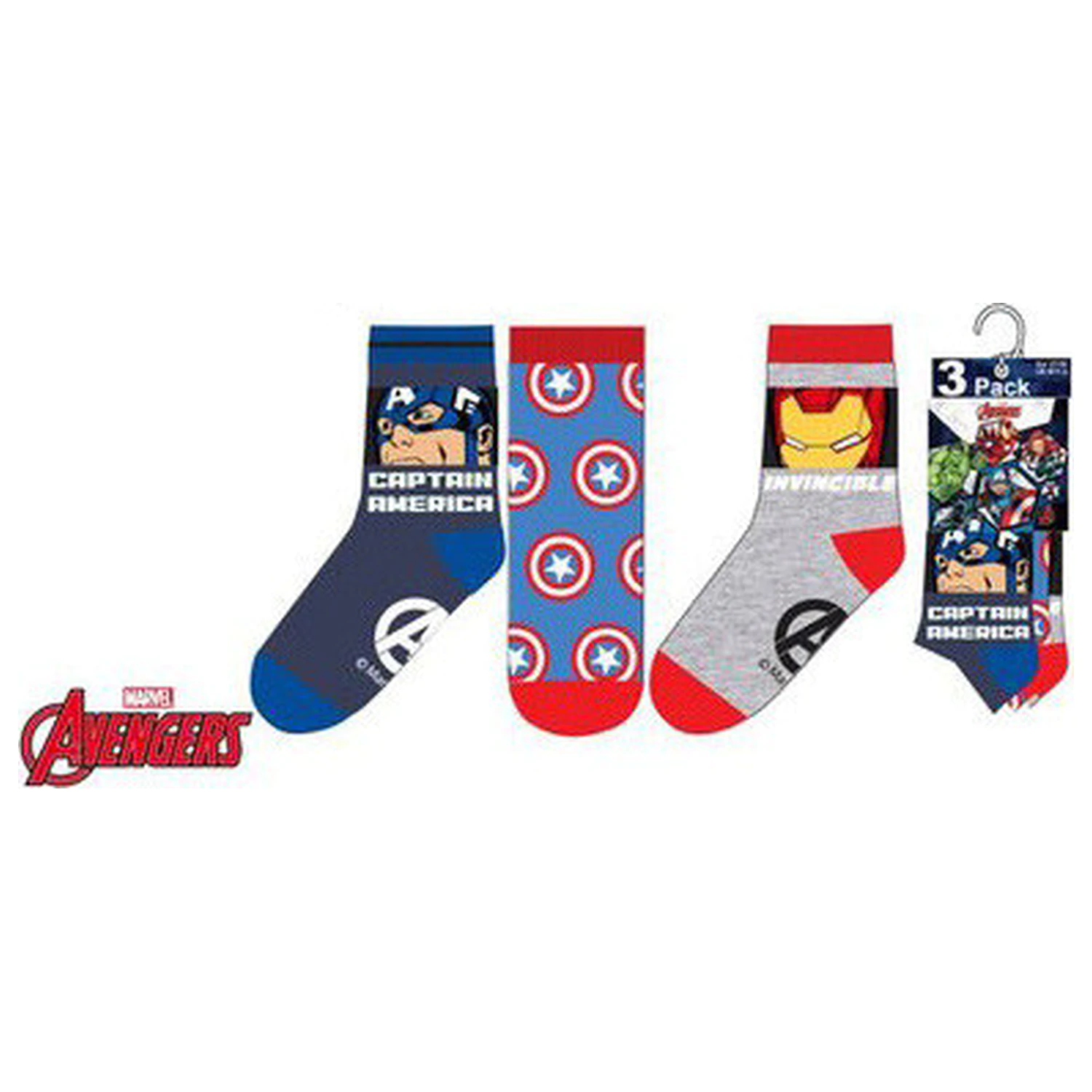 Avengers Captain America Kids' Socks 23/26 product photo