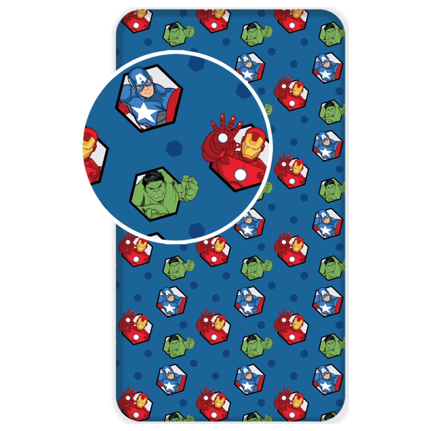 Avengers Guardians Fitted Sheet 90x200 cm product photo