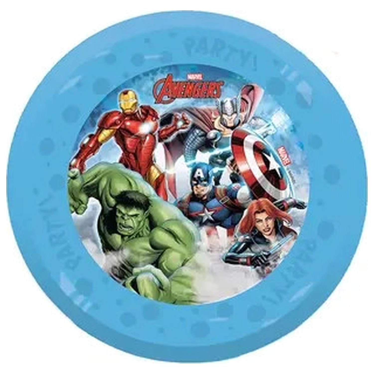 Avengers Infinity Stones micro premium plastic flat plate 4 piece set 21 cm product photo