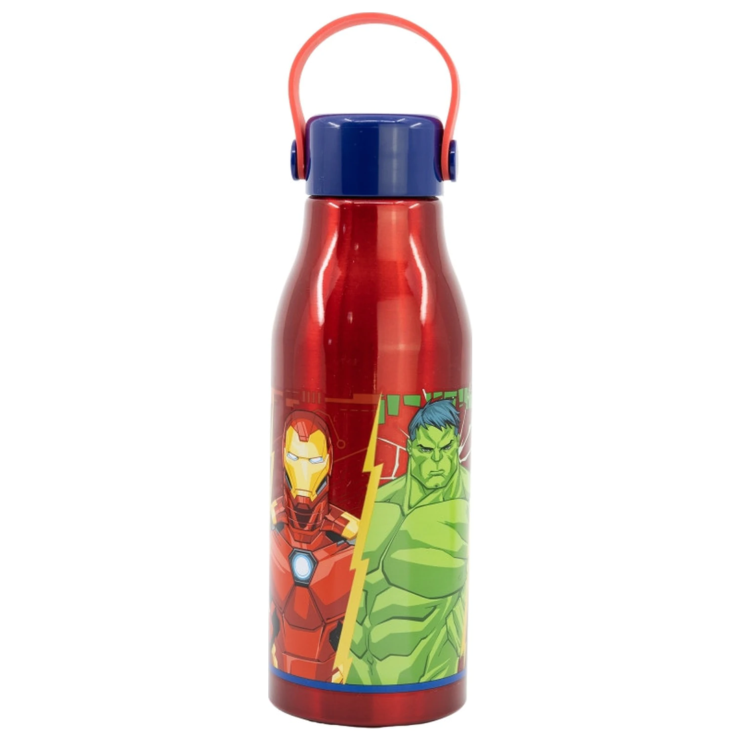Avengers Invincible Force Flexi Aluminium Bottle with Screw Cap and Hanger 760 ml product photo