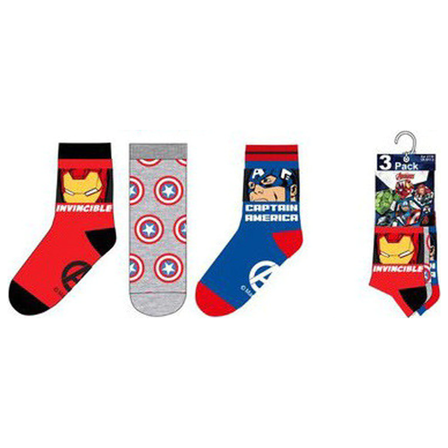 Avengers Iron Man kids' socks 23/26 product photo