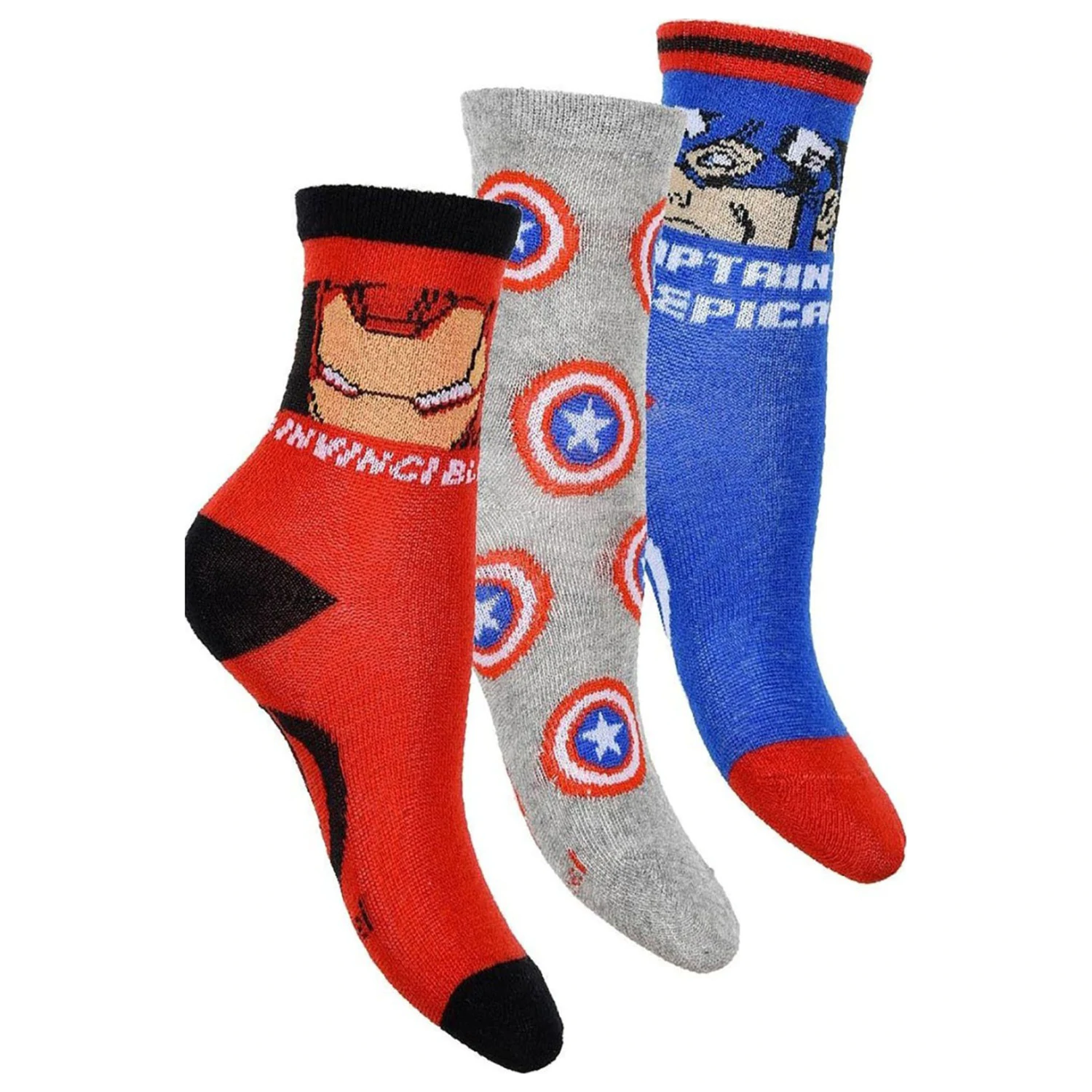 Avengers Iron Man kids socks 31/34 product photo