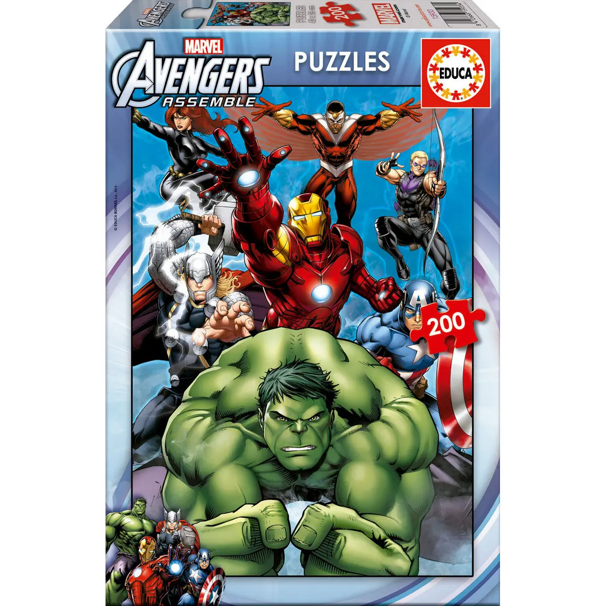 Marvel Avengers puzzle 200pcs product photo