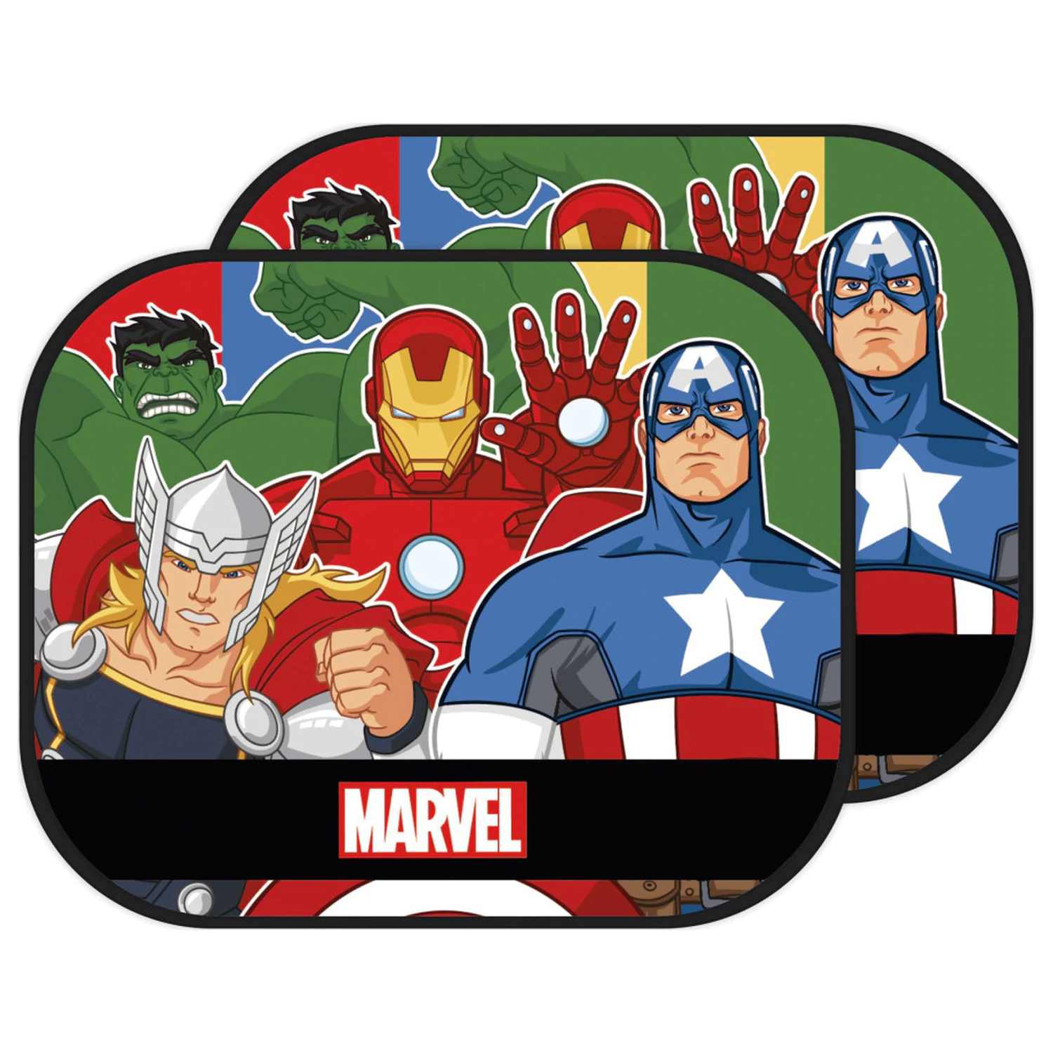 Avengers Mightiest Car Sunshade Window Blind 2-piece product photo