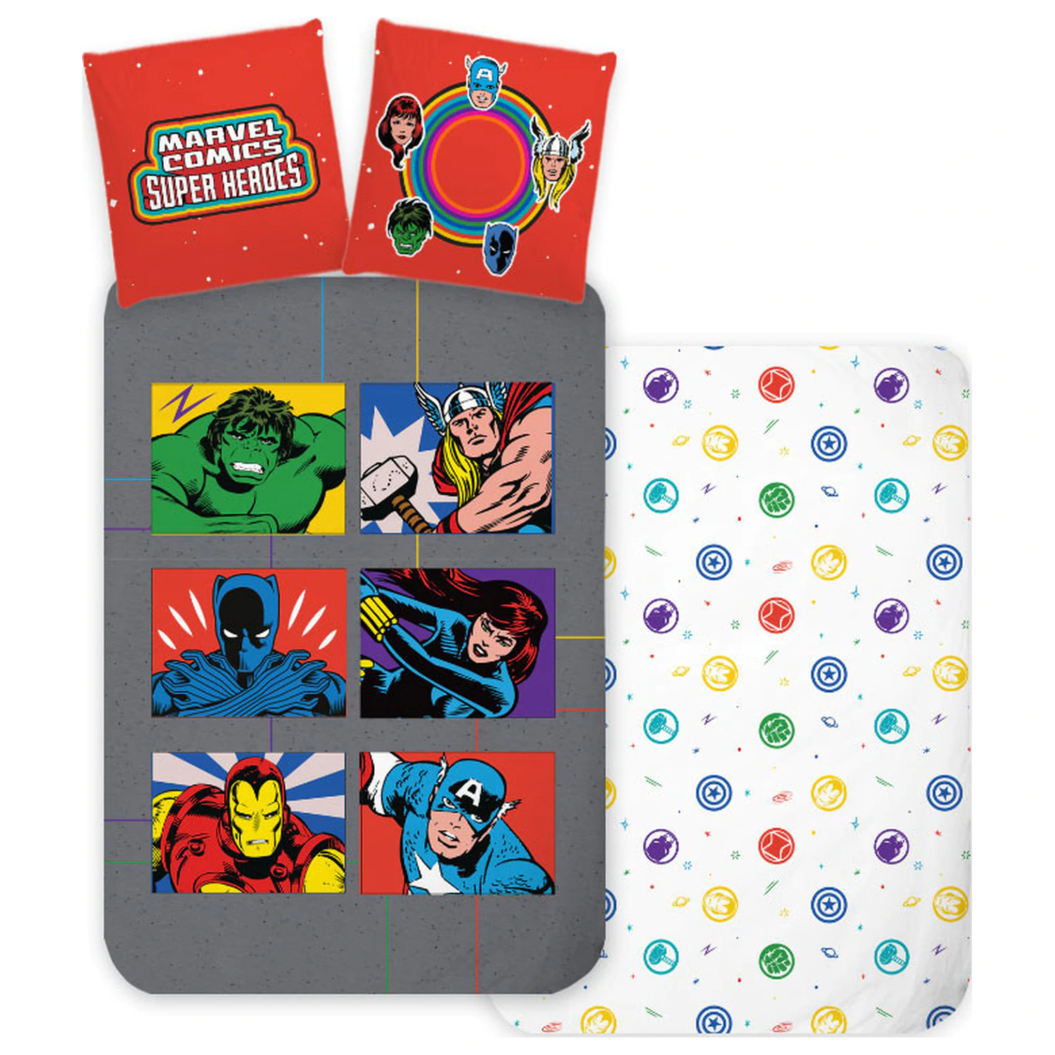 Avengers Symbols Duvet Cover product photo