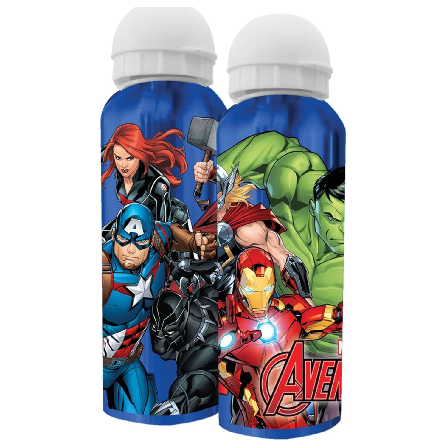 Avengers Team Aluminum Water Bottle with Drinking Cap 500 ml product photo