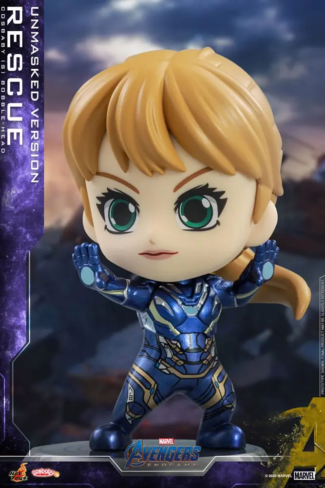 Avengers: Endgame Cosbaby (S) Mini Figure Rescue (Unmasked Version) 10 cm termékfotó