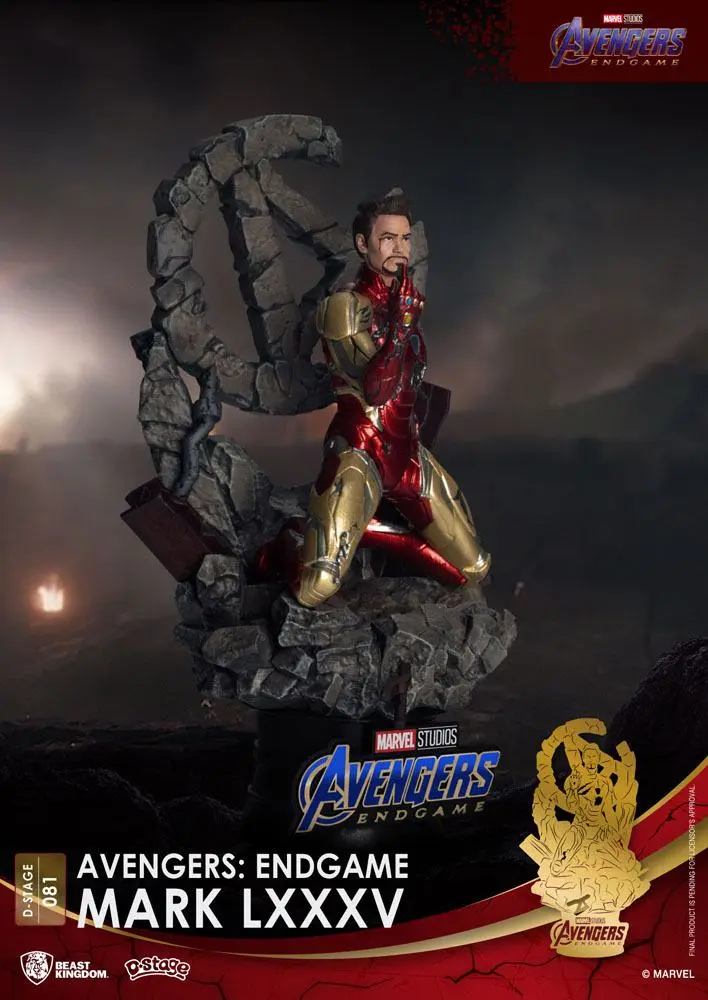 Avengers: Endgame D-Stage PVC Diorama Mark LXXXV 16 cm termékfotó