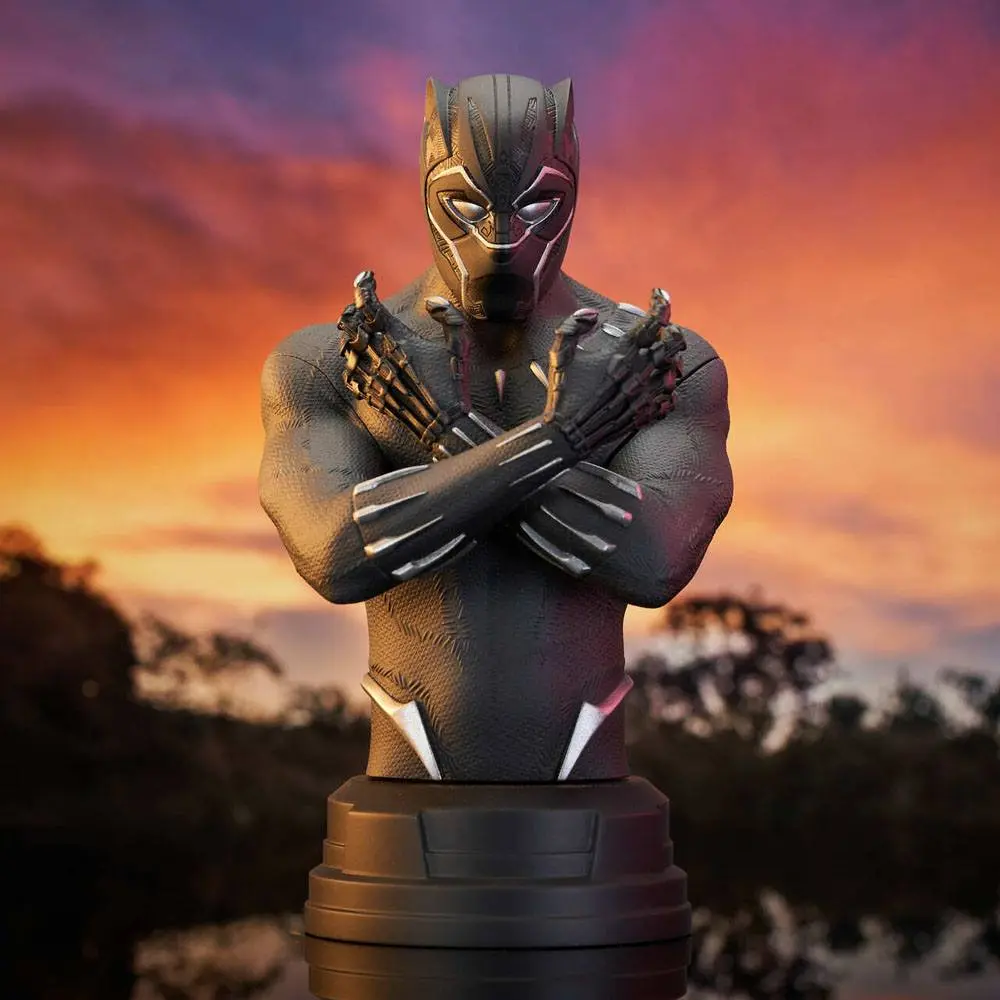 Avengers: Endgame Bust 1/6 Black Panther 15 cm product photo