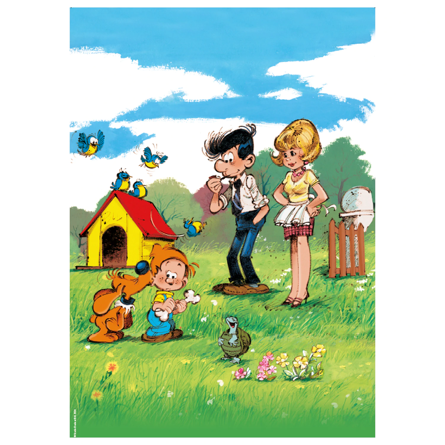 Boule et Bill Poster + Puzzle 1000db product photo