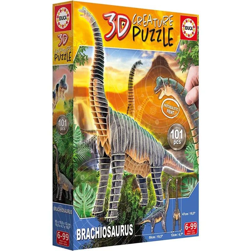 Brachiosaurus puzzle 3D 101pcs product photo