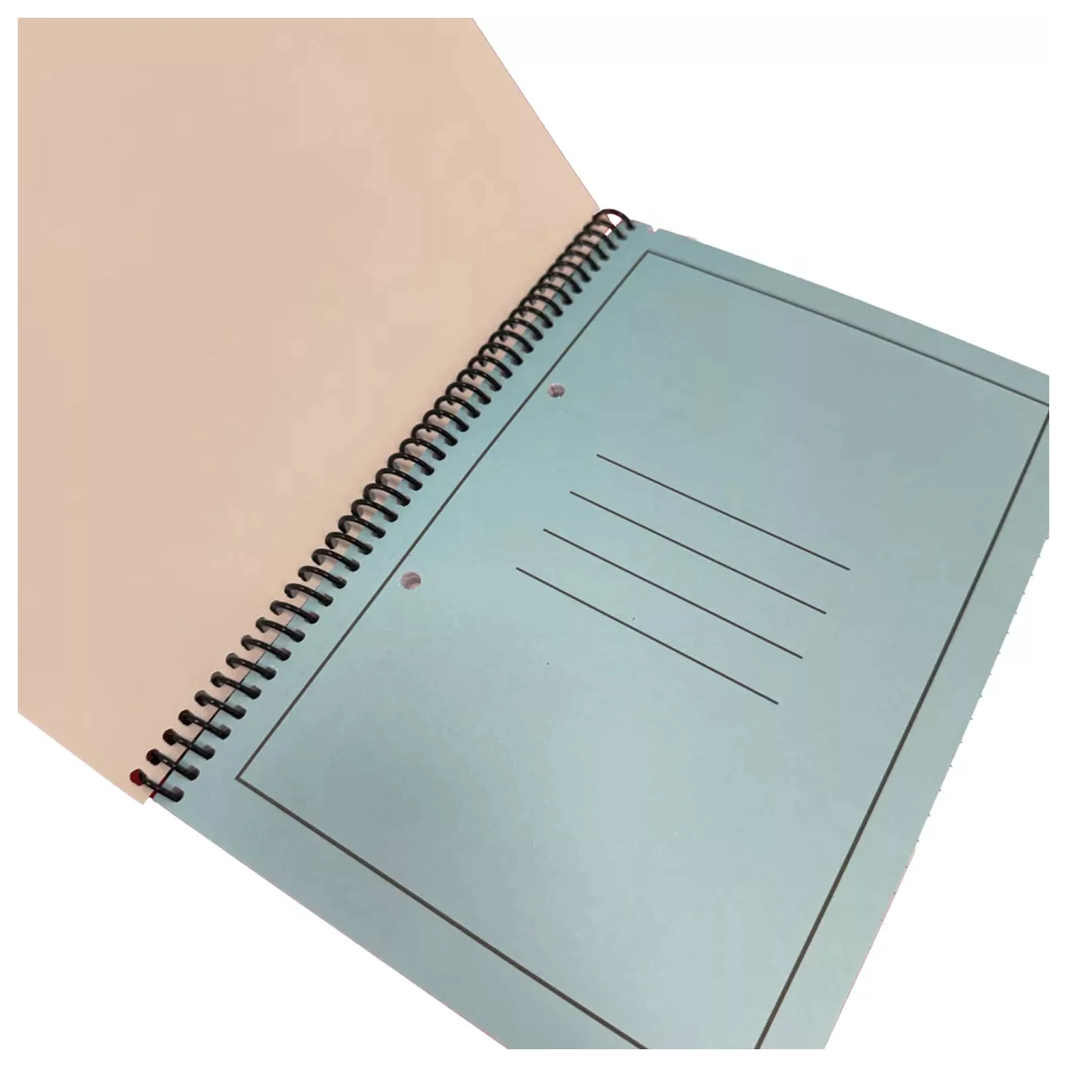 Brainrot Dark B/5 Lined Spiral Notebook, 70 Sheets product photo