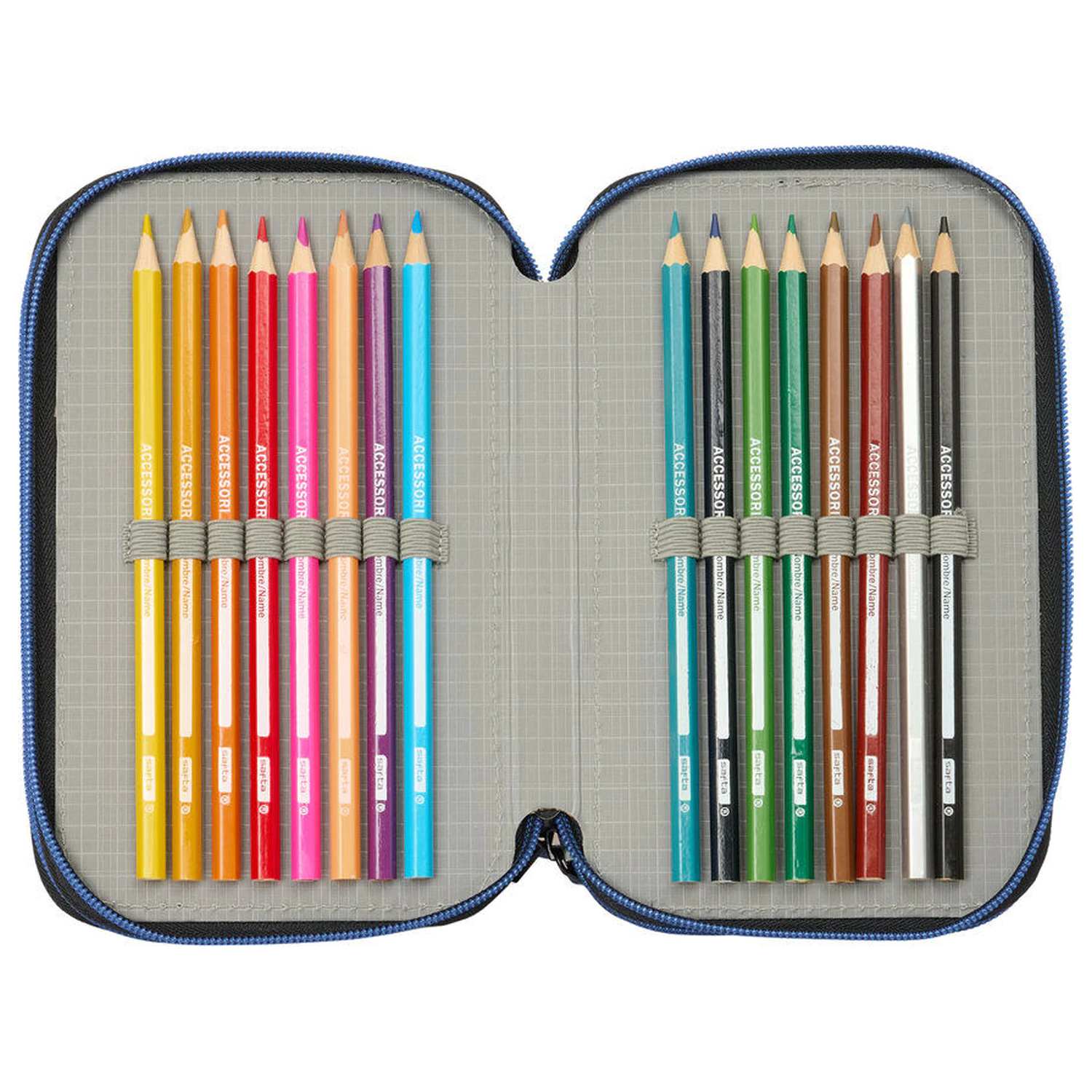 Brainrot triple pencil case 37pcs product photo