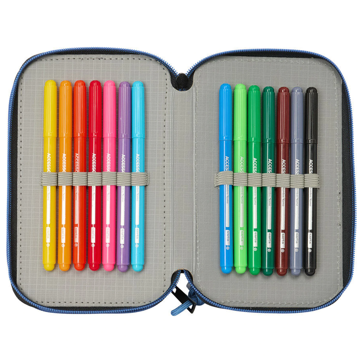 Brainrot triple pencil case 37pcs product photo