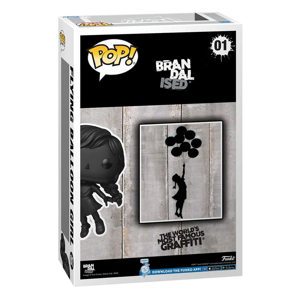 Brandalised Art Cover POP! Vinyl Figure Flying Balloon Girl 9 cm product photo